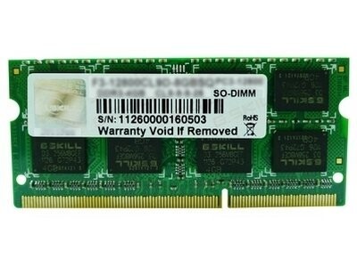 G.Skill F3-1600C10S-8GSQ (DDR3-1600 CL10 8GB×1)