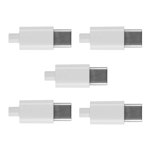 CHENYANG CY 5セット DIY 24ピン USB 3.1 Type C USB-C オスプラグコネクター SMTタイプ 3.5mm SR ハウジングカバー付き