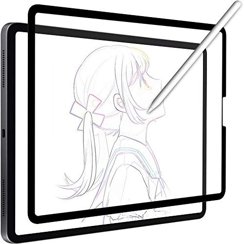 YMYWorld ペーパーライクフィルム iPad mini 6 (第6世代)用 着脱式 保護フィルム 紙のような描き心地 反射低減 アンチグレア