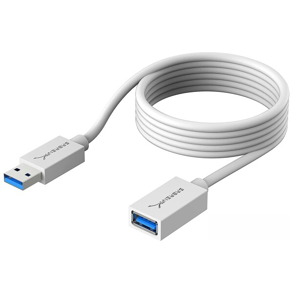SABRENT USB延長 1.8m USB延長ケーブル3.2 Gen 1（USB Type-Aオス-メス）SuperSpeed 5Gbps/ PS5・PS4、タブレット、ゲーミングPC、PC、ミ