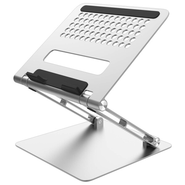 ノートパソコンスタンド タブレットスタンド PCスタンド ノートPCスタンド 高さ/角度調整可能 姿勢改善 腰痛/猫背解消 折りたたみ式 滑り