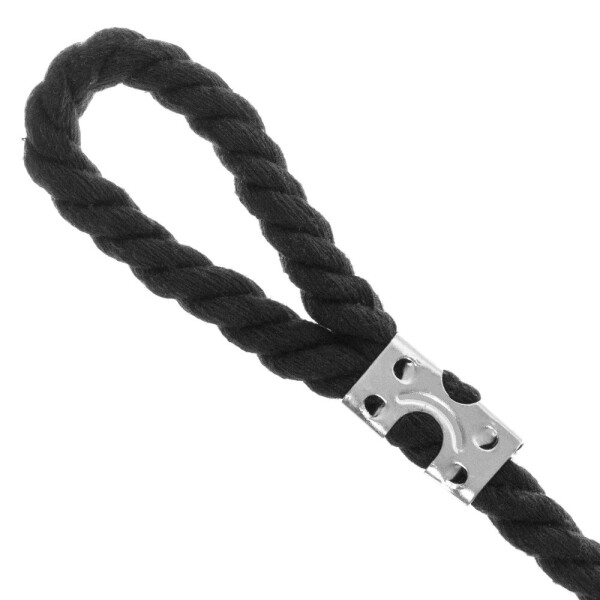 ロープ、コード、ストリング用メタルクリップ - 高耐久亜鉛メッキダブルロープクランプ(1インチ、10パック)