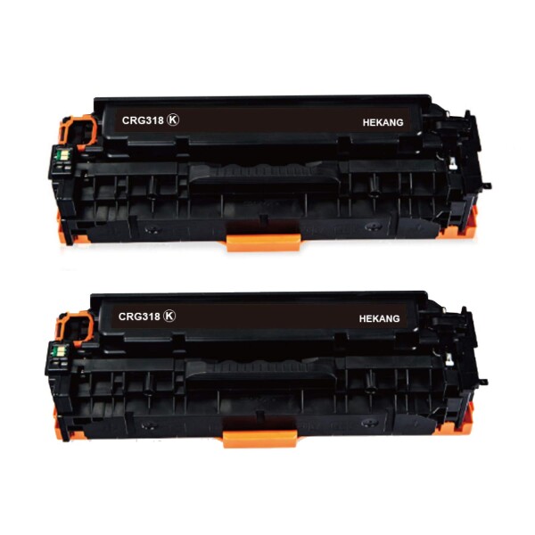 HEKANG CRG-318 CRG318（2BK）純正互換トナーカートリッジ（ブラック）2本セットCanon(キャノン)用対応機種：Satera(LBP7600C/LBP7200C/L