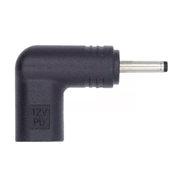 Xiwai USB 3.1 タイプ C USB-C メス DC 12 v 3.0x1.1 mm プラグ アダプター PD エミュレーター トリガー 90 度角度付き