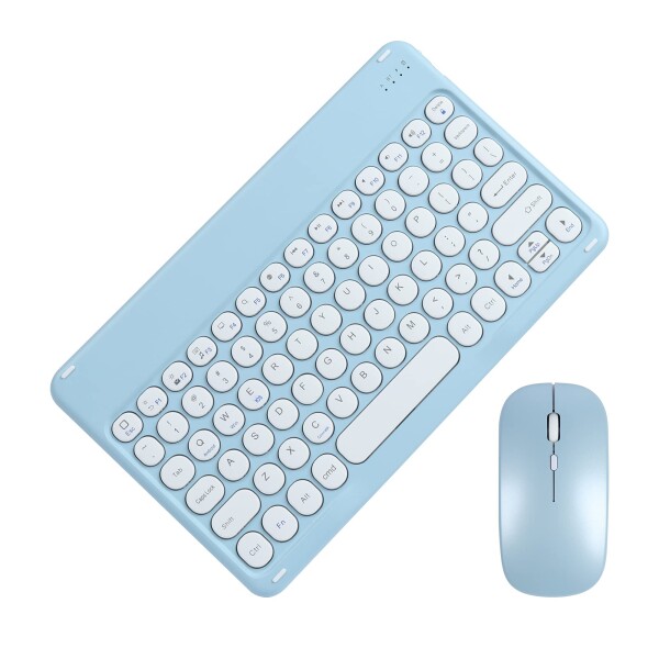 Umechaser タブレットキーボード マウス ipad対応 キーボード bluetooth キーボード マウスセット 小型 スマホ用キーボードマウス 10イン