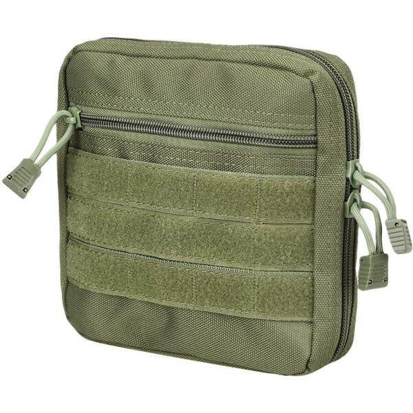 JETEDC（ジェットイデイシイ）molle ポーチ・バッグ バックパック 道具袋 工具バッグ 釣り 小物入り(緑)