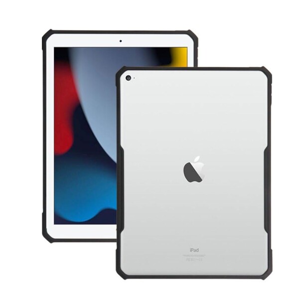 (ARMOR-X) iPad (9th/8th/7th)用ケース Ultra Slim 4 Corner Anti-impact Tablet Case ブラック DXN-IPAD-N3 (Black)