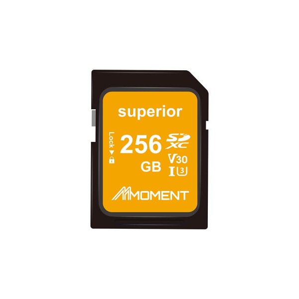 MMOMENT SDカード 256GB メモリーカード 4K動画対応 / デジタルカメラ/一眼レフ / V30 / Class10 / UHS-I / U3