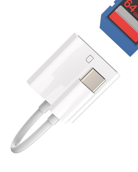 SDカードリーダー type-c メモリーカード アダプター USB C 変換アダApple IPhone15 Pro Max Plus ipad Proプタ タイプc SD Card Reader