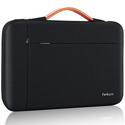 Ferkurn パソコンケース PCケース 手提付き 360°保護 ノートパソコンケース pcバッグ 撥水加工タブレット ケース MacBook Air/Pro/iPad/