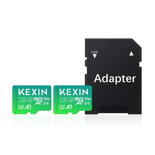 KEXIN MicroSD 128GB 2個セット SDXC UHS-I U3 85MB/s SDカード 128gb Class10 マイクロSDカード 128GB Nintendo Switch 動作確認済 超高