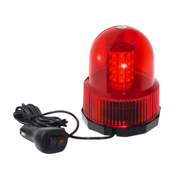 SOONALL 回転灯 ストロボ パトライト マグネット式 30LED 15W 回転式警告灯 緊急ランプ 防水性 視認性 フラッシュ 信号灯 工事灯 誘導灯