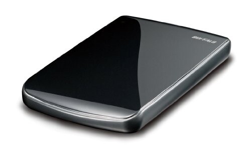 BUFFALO USB3.0 最大転送速度 88.8MB/s ポータブルハードディスク500GB HD-PE500U3-BK