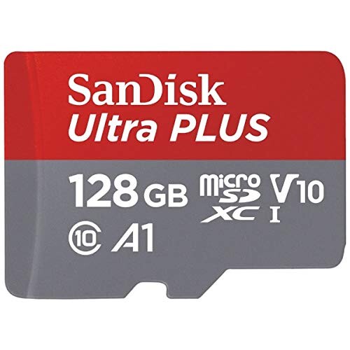 SanDisk(サンディスク) SDSQUBC-128G-JB3CD 128GB・UHS Speed Class1（Class10）対応microSDXCカード（SDHC変換アダプタ付）