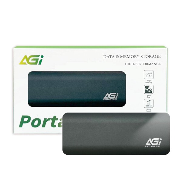 AGI 2TB ED198 外付けSSD、USB3.2 Gen2 Type-C to Type-C/Aケーブル PS5/PS4対応(メーカー動作確認済) アルミニウムケース(読み込み速度1